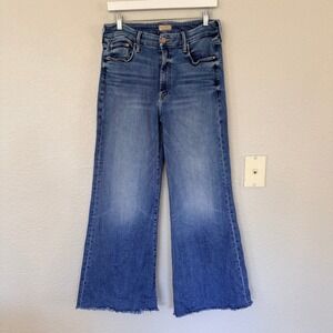 MOTHER (30) The Roller Jeans Riding The Cliffside high Rise Wide Leg Boho